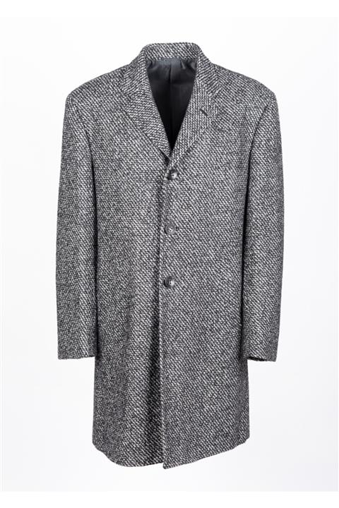 KITON Erkek Siyah Kiton Palto