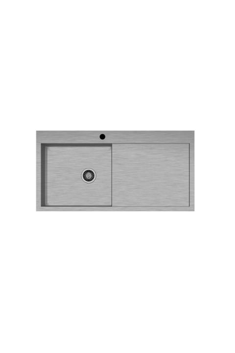Hafele Novara Plus01 Eviye Seti 1000x510mm Fırçl. Sağ