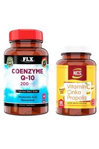 NCS Coenzyme Q-10 200 Mg 60 Tablet + Vitamin C Çinko Propolis 60 Tablet