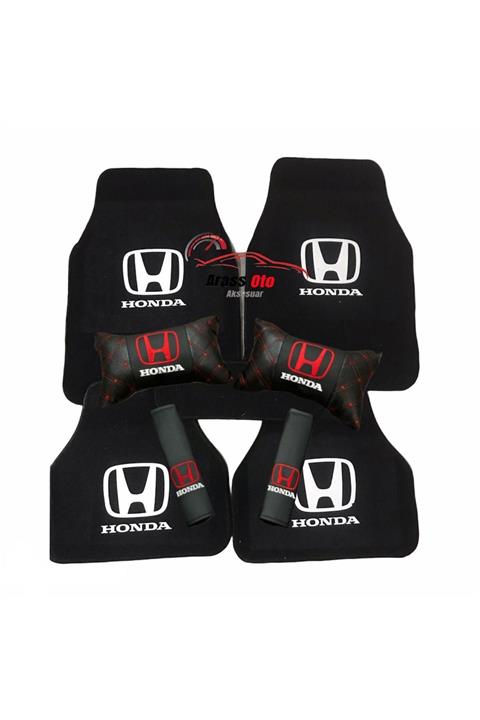 GÖKASAUTO Honda Civic Füme Halı Paspas Ve Deri Konfor Seti