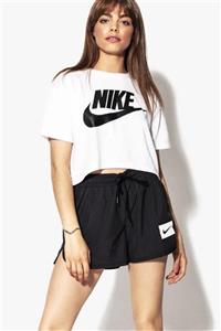 Nike W Sportswear Crop Loose Fit Kısa Beyaz Tişört