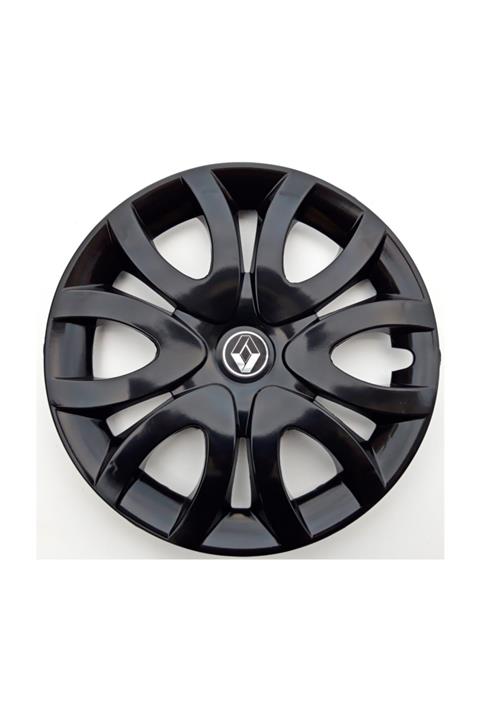 Seta 15'' Inç Renault Parlak Siyah Jant Kapağı 4 Adet