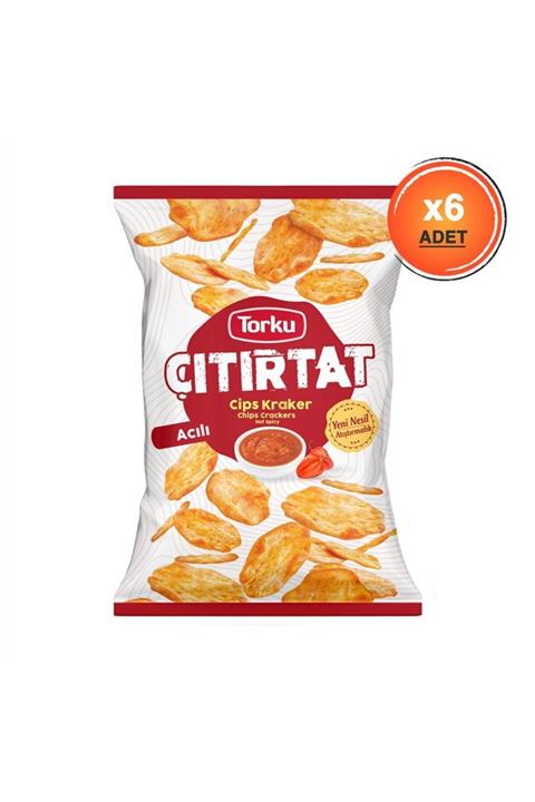 Torku Çıtırtat Acılı Kraker 60 Gr X6
