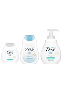 Dove Baby Set Bebek Şampuanı Bebek Duş Jeli Bebek Losyonu 3'lü Baby Set