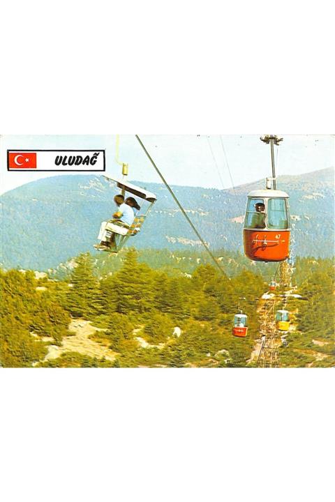 Gökçe Koleksiyon Bursa Uludağ Kartpostalı