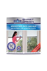 GreenFarma Smart Green Microfiber Ince Cam Temizlik Bezi 40×60