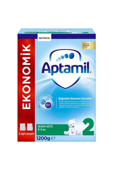 Aptamil 2 Bebek Devam Sütü 6-9 Ay 1200 Gr