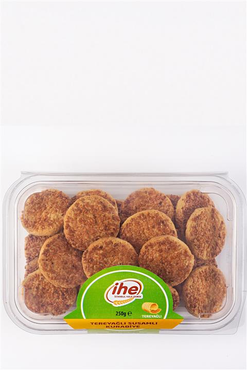 İhe Tereyağlı Susamlı Kurabiye 250 G (4 Adet)