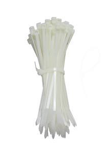 ekoset Kablo Bağı Plastik Cırt Kelepçe 2,5x200mm Beyaz 1000 Adet
