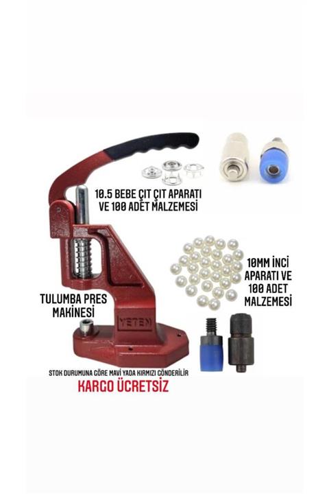 ALOTUHAFİYE Tulumba Pres Set 2 Aparat 200 Malzemeli