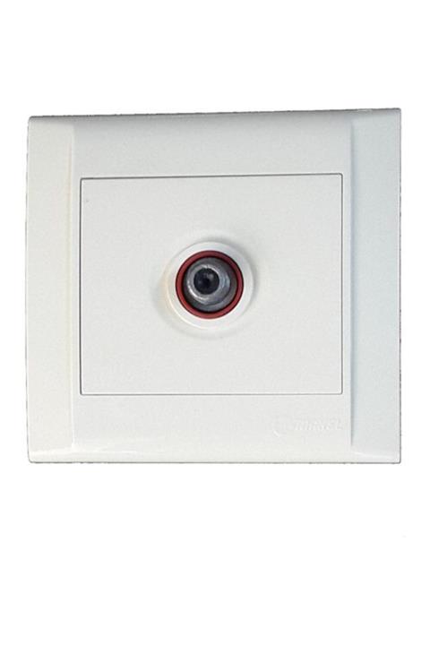 MAKEL Defne Krem Uydu Prizi Sonlu