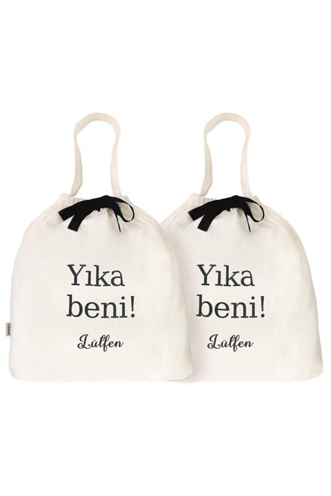 Vuggage Kirli Çamaşır Taşıma & Saklama Çantası - Ikili Set