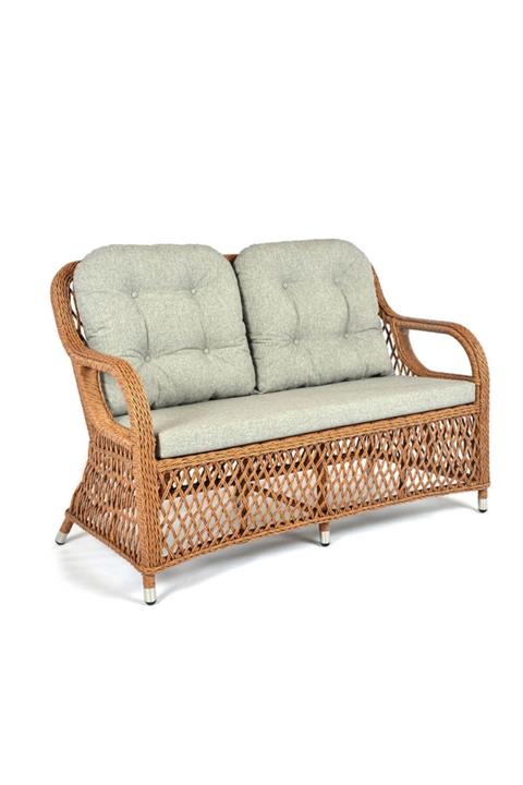 Üçyıldız Mercan Ikili Rattan Koltuk