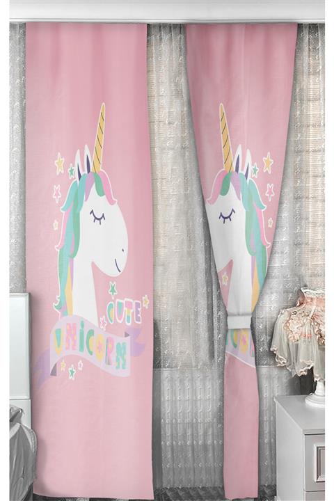 Bebişim Halı Unicorn Bi50 70x270 Çocuk Odası Fon Perde