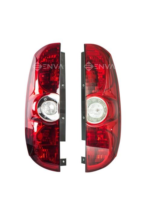 Enva Otomotiv Fiat Doblo Tek Kapı Sağ + Sol Arka Stop Lambası Takımı Duysuz 200