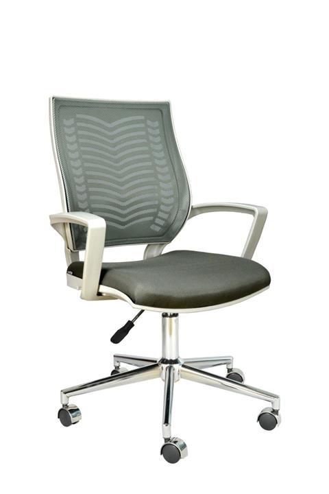 Bürocci Aletta Metal Ayaklı Çalışma Koltuğu Gri