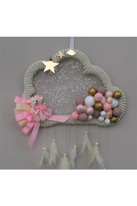 Mybabytasarım Bulut Bebek Kapı Süsü