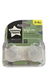 tommee tippee Ortodontik Emzik Anytime 2li 0-6 Ay