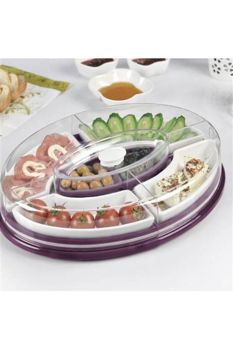 nilşah Vakumlu Kahvaltılık Mor