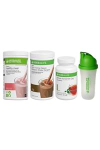 Herbalife Çikolatalı Shake +ahududu Shake+ 100gr Klasik Çay / Shakerhediye