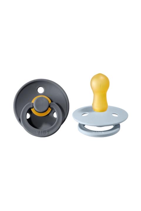 Bibs Bıbs Colour 2' Li Emzik - Iron - Baby Blue (0-6 Ay)
