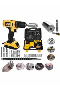 ProJCB Plus X-torq Jsr 3250 Li + 27 Pcs +7-19 Soket Çift Akülü Metal Şanzımanlı Şarjlı Matkap