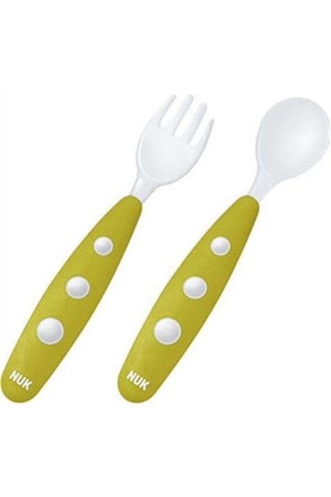 Nuk Mini Çatal Kaşık Seti Sarı