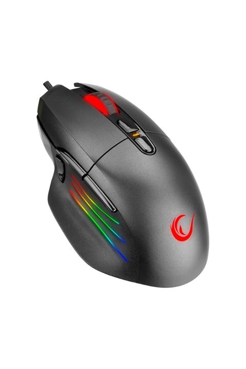 Rampage Rgb 10.000 Dpi Smx-r650 Score Usb Siyah Makrolu Gaming Mouse + Mouse Pad