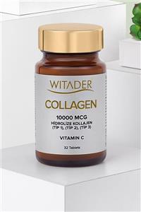 witader Hyaluronic Acid Vitamin C&d Kırışıklıklar için Witader Collagen Takviyesi 32 Tablet 1 adet