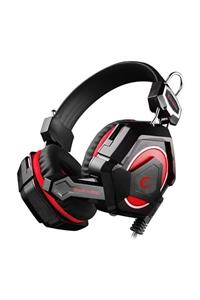 Rampage Sn-r71 Pro 7.1 Usb Surround Ledli Oyuncu Gaming Mikrofonlu Kulaklık Siyah/kırmızı