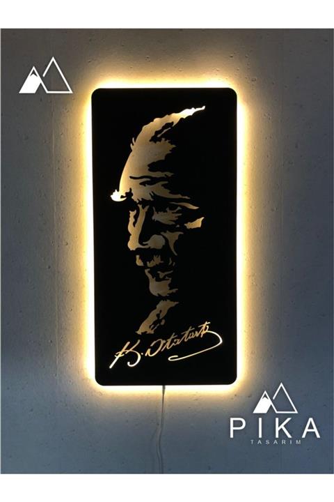 Pika Tasarım Atatürk Duvar Dekorasyonu