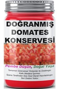 SPANA Doğranmış Domates Konservesi Ev Yapımı Katkısız 800gr