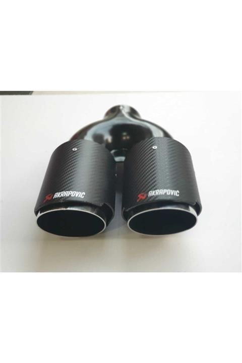 Akrapovic 90 Mm Çiftli Sağ Sol Takım Karbon Egzoz Ucu