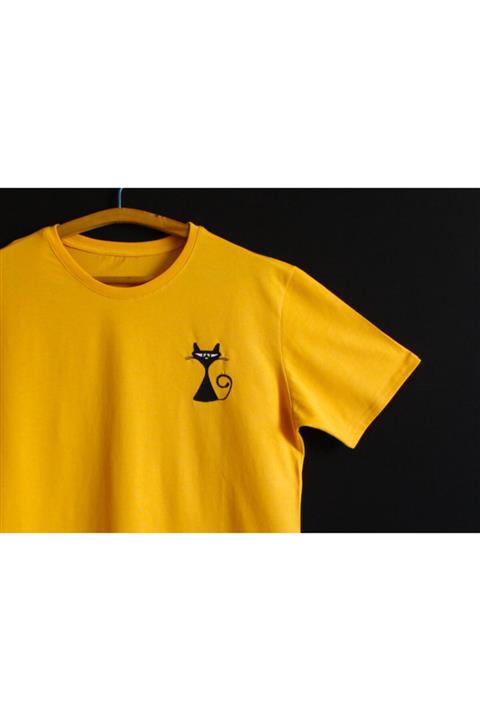 noftly Kedi Nakışlı T-shirt