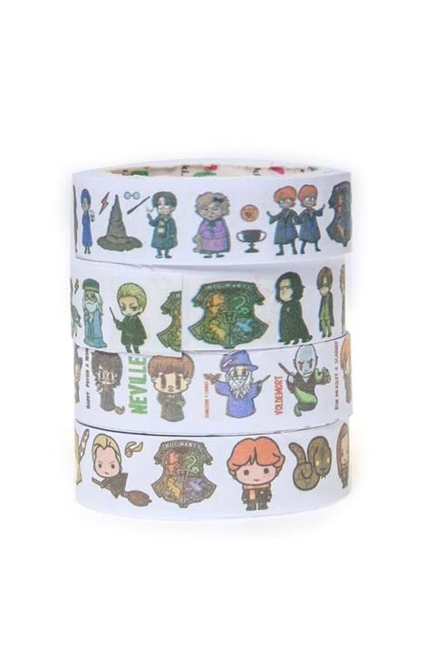 PASİFİK HOME Harry Renkli Desenli 4'lü Bant Seti 5m