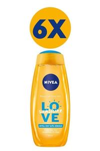 Nivea Love Sunshine Tatil Kokusu Duş Jeli 500 ml x6