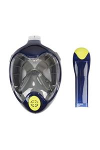 BERMUDA Full Face Şnorkel Tam Yüz Dalış Maskesi Maske Set L-xl  - 7239