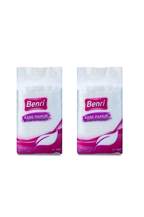 Benri Kare Pamuk 2x35 Adet