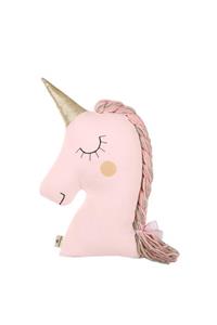 Dona De Miel Unicorn Pembe Dekoratif Yastık