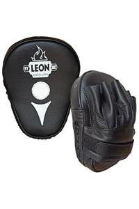 By Leon 1982 Leon Ultimate Hakiki Deri Boks Ve Kick Boks El Lapası Ellik Siyah