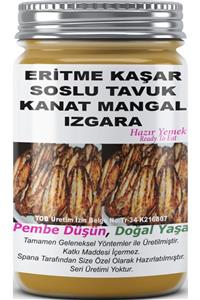 SPANA Ev Yapımı Katkısız Eritme Kaşar Soslu Tavuk Kanat Mangal Izgara 330gr