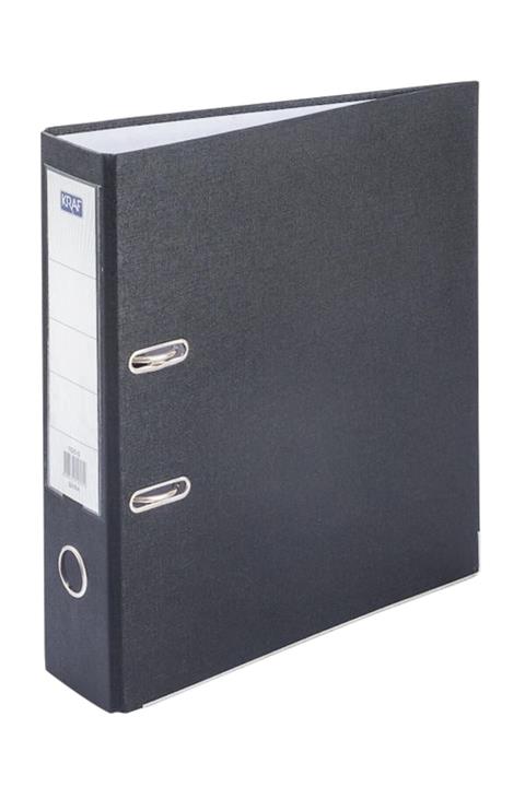 KRAF Büro Klasörü Geniş SİYAH 30`lu Koli
