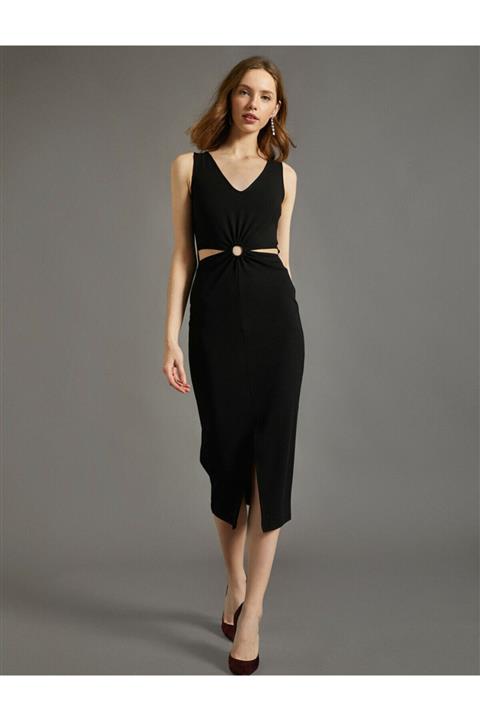 Koton Büzgülü Elbise Abiye