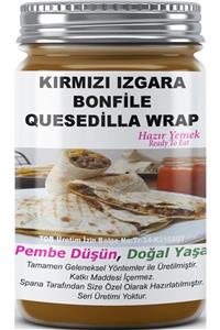 SPANA Kırmızı Izgara Bonfile Quesedilla Wrap Ev Yapımı Katkısız 330gr