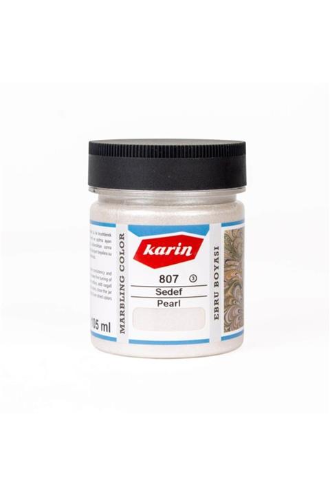 Karin Geleneksel Ebru Boyası 105ml N:807 Sedef