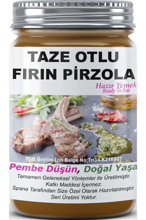 SPANA Taze Otlu Fırın Pirzola Ev Yapımı Katkısız 330gr
