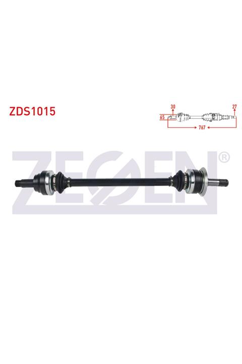 ünlü oto Komple Aks Sol Arka Uzunluk 767mm Bmw 520 D / 520 I / 525 D / 528 I (f10) 2010-