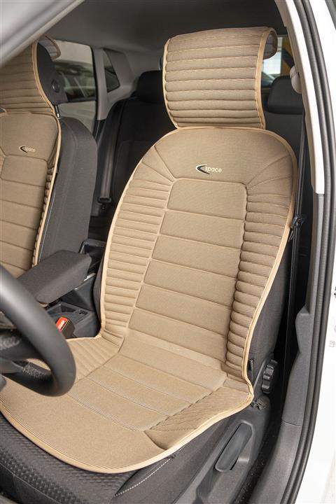 Space Bumerang Koltuk Minderi 2'li Set Bej