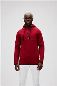 Bad Bear Bordo Erkek Sweatshırt Defence Half-zıp Maroon