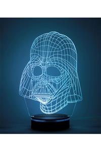 Tablo Art House 3d Led Lamba Darth Vader